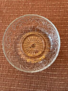 Elegant Clear Cut Crystal Glass Globe by Murray Feiss